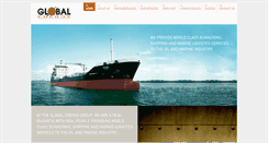 Desktop Screenshot of globalenergy.com.sg